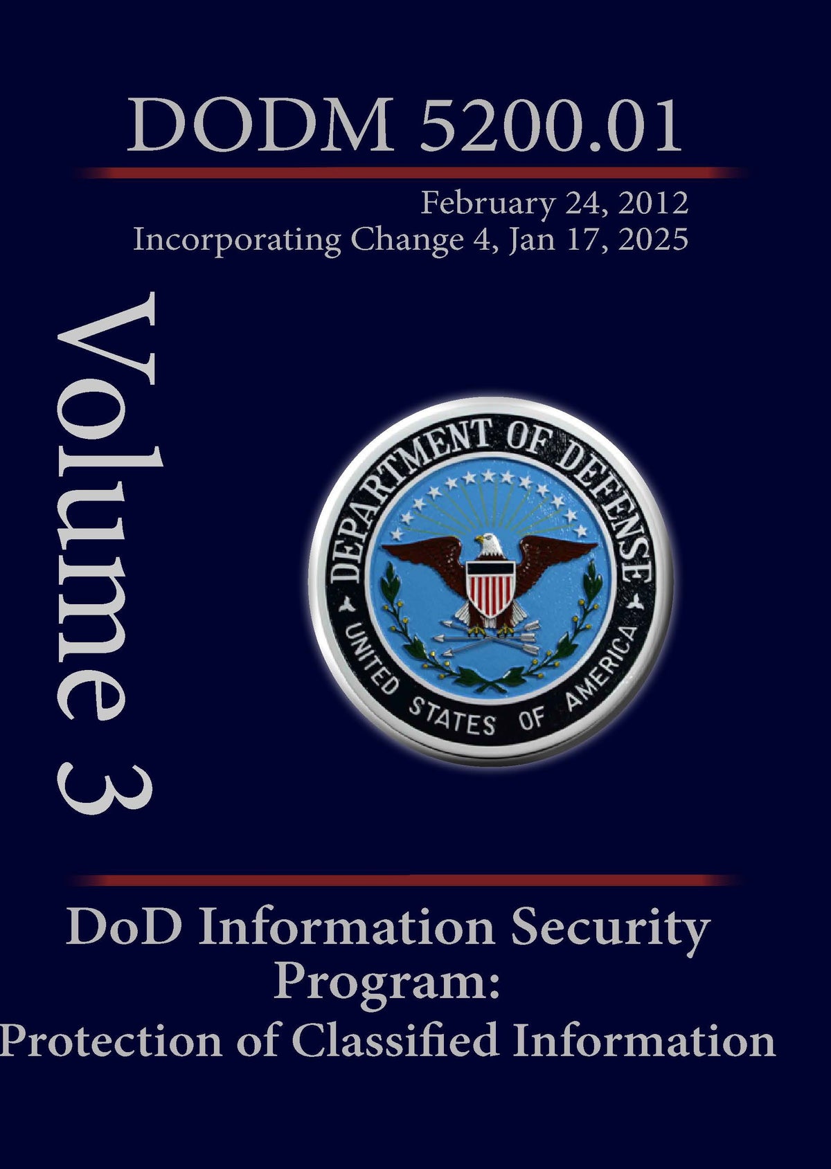DoD Information Security Program 5200.01