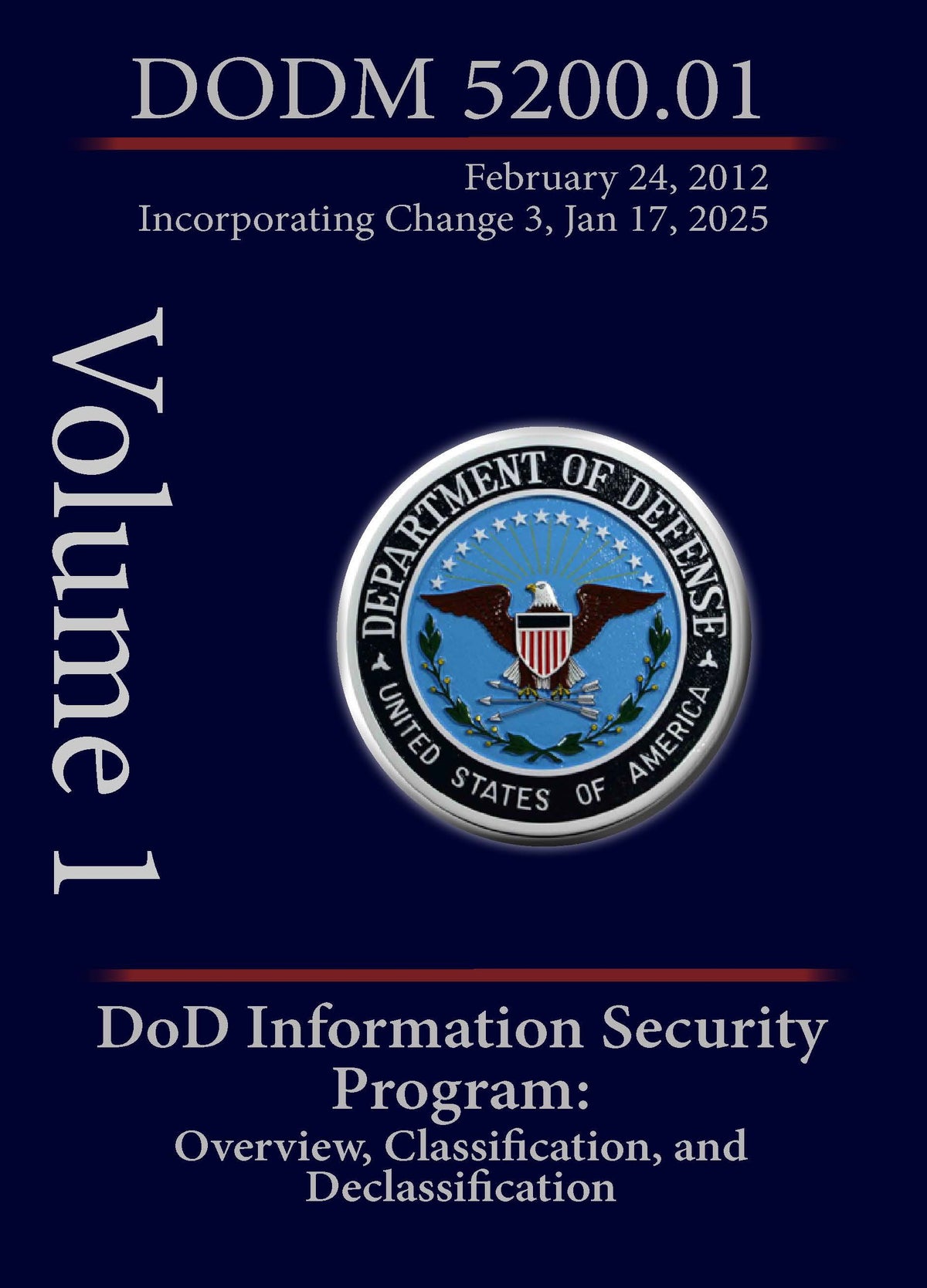 DoD Information Security Program 5200.01